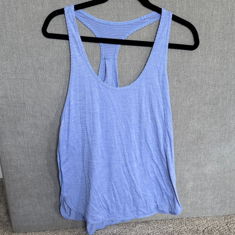 lululemon athletica Sky Blue Tank Top